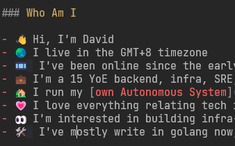 Screenshot of emoji glitching in vim