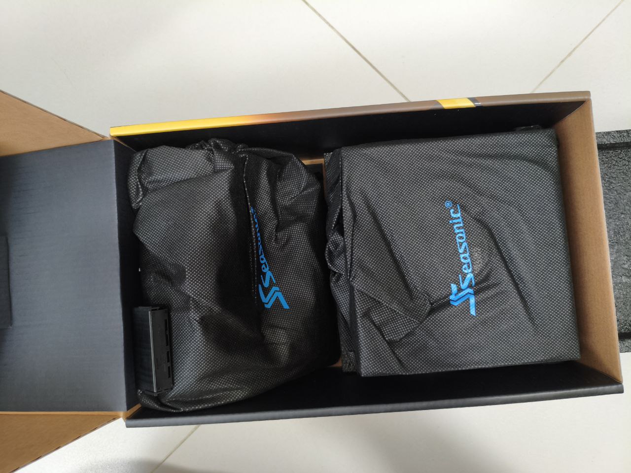 Everything is nicely packed
