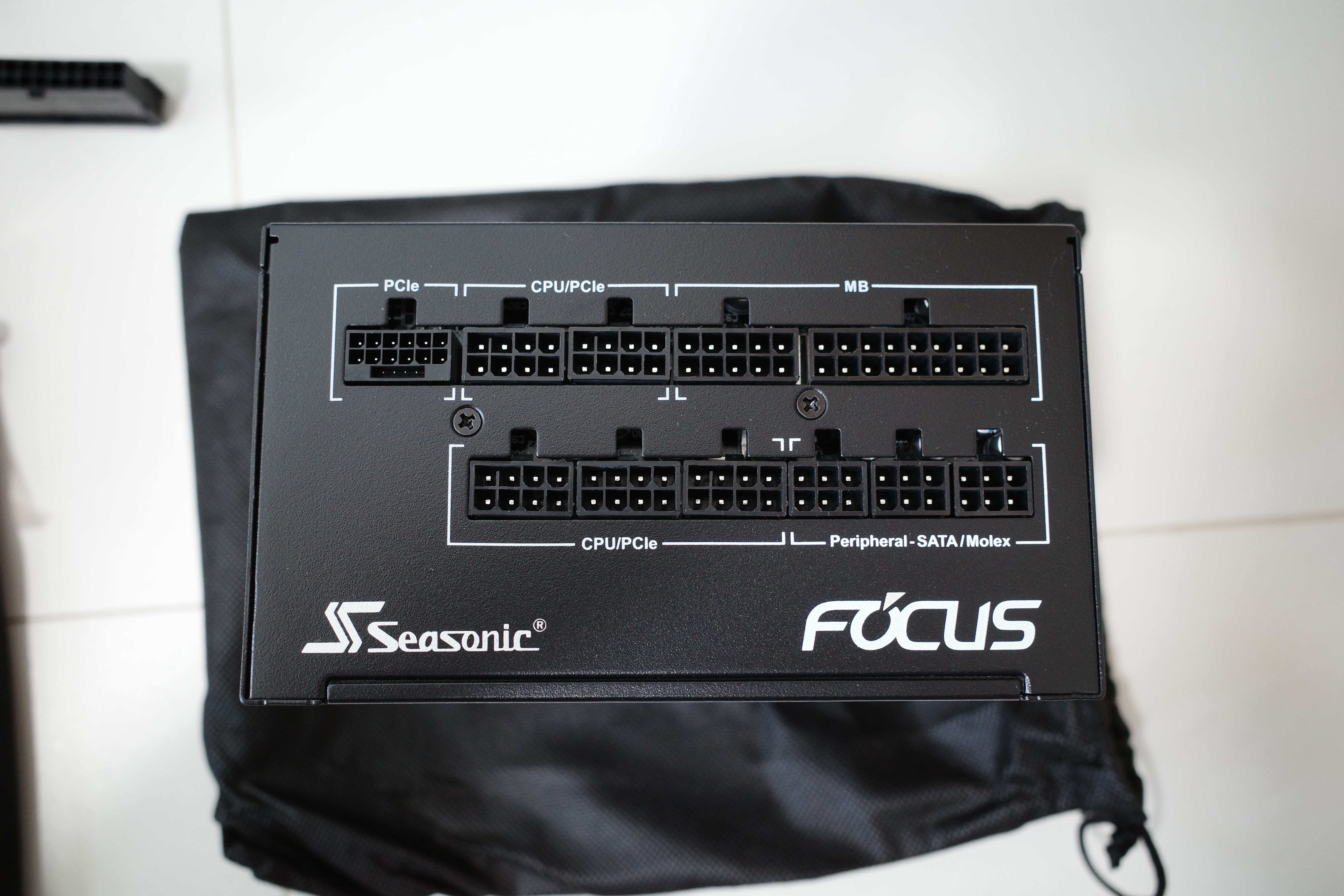 Back view of PSU