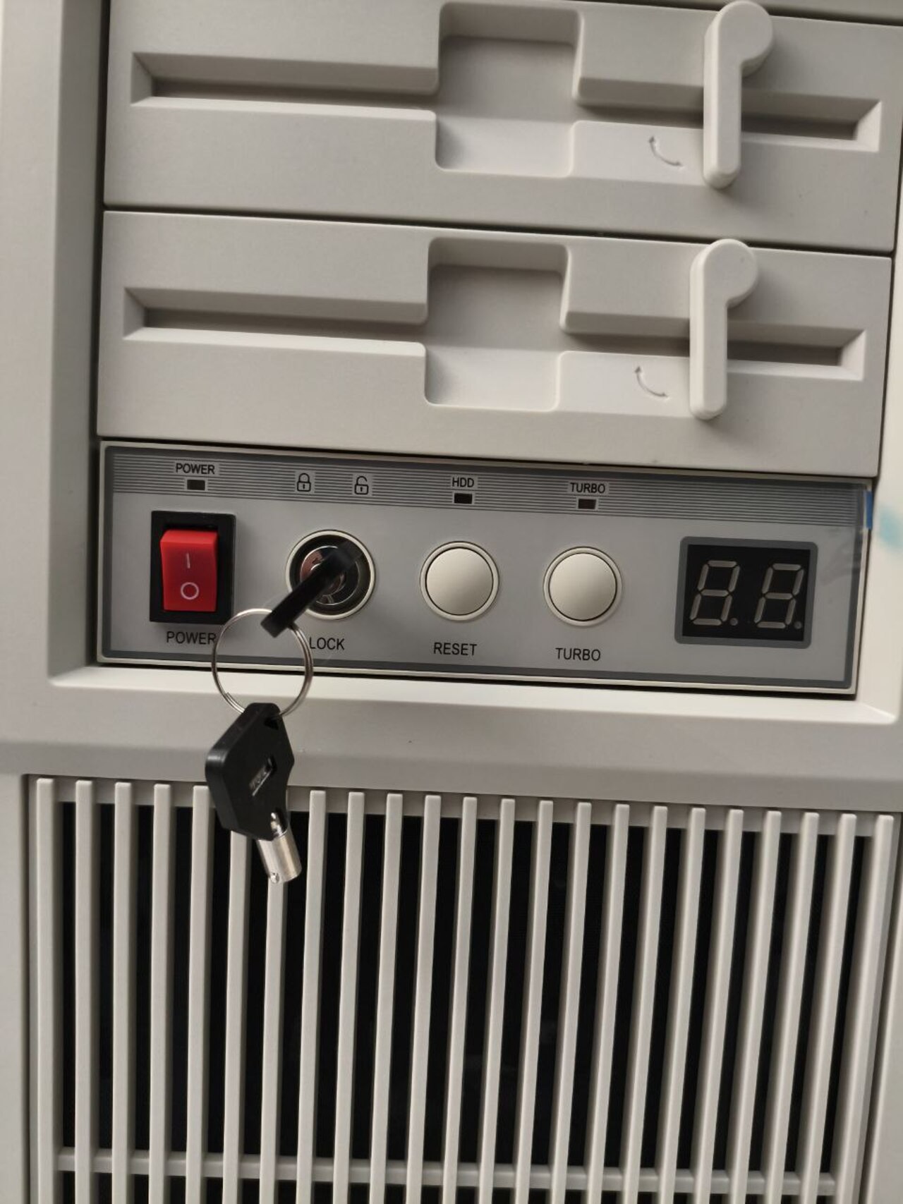 Power, Turbo and Fan Speed Display